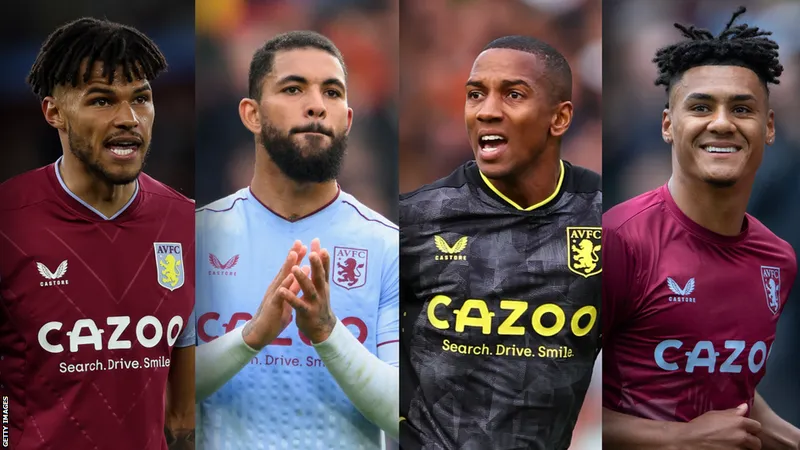 Cầu thủ Aston Villa tạo cơ hội ghi bàn trước Newcastle